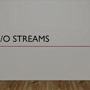 Java Input Output Stream
