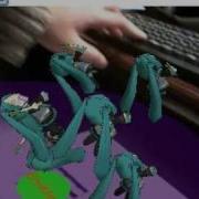Augmented Reality And Miku HATSUNE 2 Physical Simulation ARToolkit Plus And WPF Demo Video