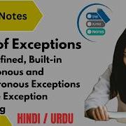 Exception Handling In C OOP Part 2 Multiple Exception Handling Easy Notes Examples