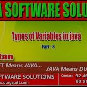 Corejava Basics Types Of Variables In Java Part 3