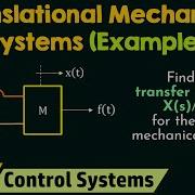 Translational Mechanical Systems Solved Example