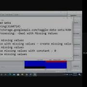 Preprocessing Missing Values With Weka