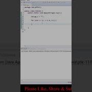 Print Pattern Without Nested Loop Java Coding Interview Program Shorts