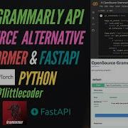 Build Grammarly API Opensource Grammar Correction Alternative With Gramformer FastAPI In Python