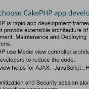 Web App Development In CakePHP