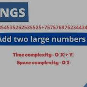 How To Add Two Large Numbers Live Coding Intuition Solution Explained In Java
