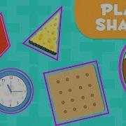 Geometric Plane Shapes For Kids Primary Vocabulary