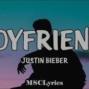 Justin Bieber Boyfriend Lyrics