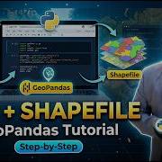 Как связать CSV файл с Shapefile с помощью GeoPandas Учебное пособие по ГИС на Python