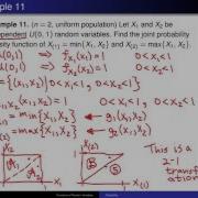 Order Statistics Example 1