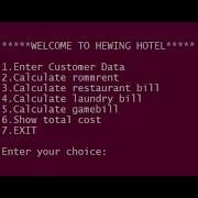 SIMPLE HOTEL MANAGEMENT SYSTEM IN PYTHON WITH SOURCE CODE