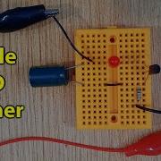 Easy LED Blinker Circuit Project Transistor Capacitor Circuit