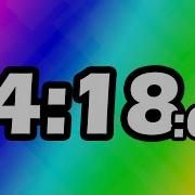 4 Minutes And 18 Second TIMER Countdown