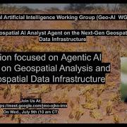 Geospatial AI Analyst Agent On The Next Gen Geospatial Data Infrastructure Nika Co Lawrence Xiao