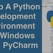 Setup A Python Development Environment On Windows With PyCharm Python Tutorial