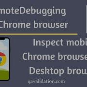 RemoteDebugging Simulate Mobile Chrome Browser On Desktop Browser