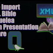 Как импортировать XML Библию в Quelea пошаговое руководство Shortcutguide