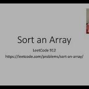 DS Algorithm Sort An Array QuickSort LeetCode 912