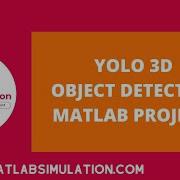 Yolo 3D Object Detection Matlab Projects Object Detection Matlab Code Object Detection Tutorial