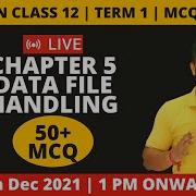 Python Class 12 Chapter 5 Important MCQ S Python File Handling