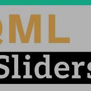 Slider In QML Qt QML Tutorial