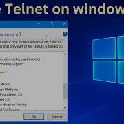 How To Enable Telnet Using 3 Methods Graphically Command PowerShell