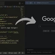 ASMR Programming Google Searching Page Design HTML CSS No Talking