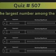 Floating Point Number Solved Problem Digital Electronics Quiz 507
