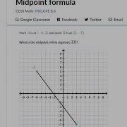 Khan Academy Tutorial Midpoint Formula