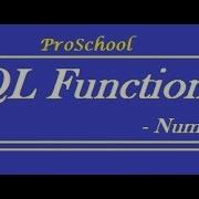 29 SQL Functions Numeric
