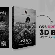 3D Book Hover Effects Book Mockup Using CSS Only
