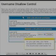 Disallowing Usernames In PHPBB