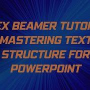 4 LaTeX Beamer Tutorial Mastering Text Structure For PowerPoint