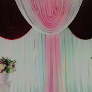 How To Make A One Crossbar Swag Backdrop