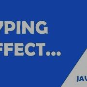 Typing Effect Using Html Css Javascript