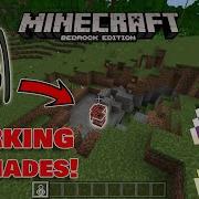 How To Make Grenades In Minecraft Bedrock Command Block Tutorial