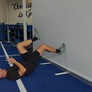 Wall Hamstring Bridge Calf Pump