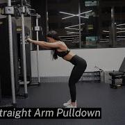 Cable Straight Arm Pulldown