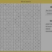 Work Search Game Using Tkinter In Python
