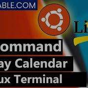 Cal Command In Linux How To Check Calendar In Linux