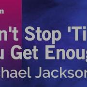 Don T Stop Til You Get Enough Michael Jackson Karaoke Version KaraFun