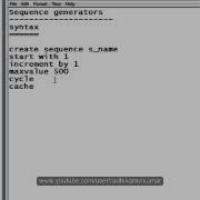 SQL Sequence Generator Part 2