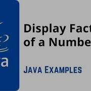 Java Program To Display Factors Of A Number Java Programming Examples