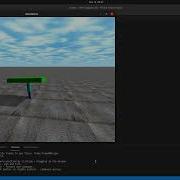 Open Dynamics Engine One Legged Hopping Robot 3D