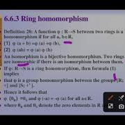 Ring Homomorphism Ug Pg Competitive Exam SET NET PGTRB In Maths