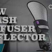 The Most Versatile Flash Diffuser Reflector Two Sided Silver White Of Speedlight Light Reflector