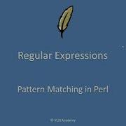 Perl Lecture11 Pattern Matching And Regular Expression With Examples