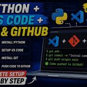 Python VS Code Git GitHub Setup Complete Tutorial 2026 Pythonforbeginners Python Coding