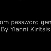 Random Password Generator In C