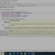Connection With Database Through Connect Class Of Maven Project